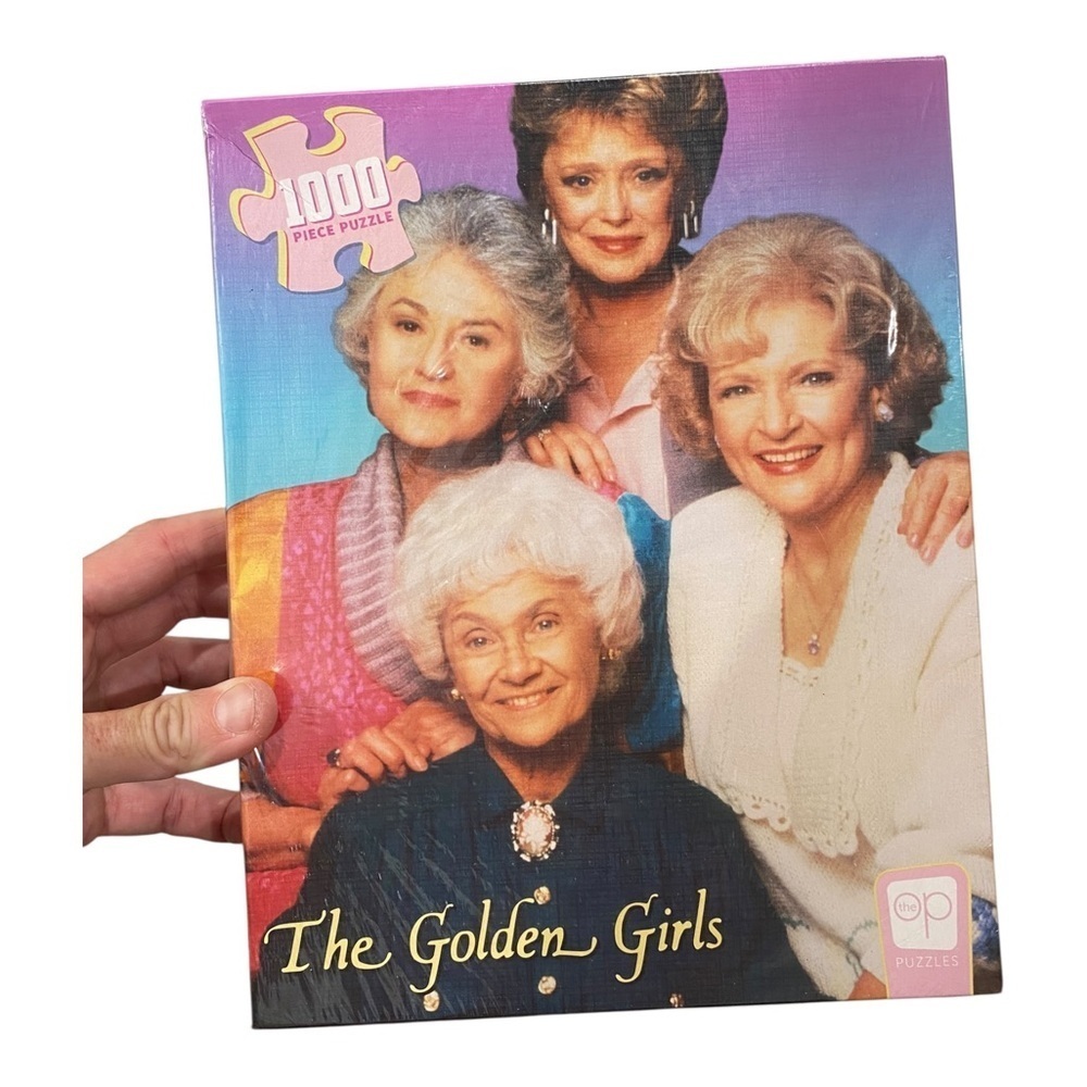 NEW IN BOX The Golden Girls 1000 Piece Jigsaw Puzzle Unopened brand new wrapped - Picture 2 of 5